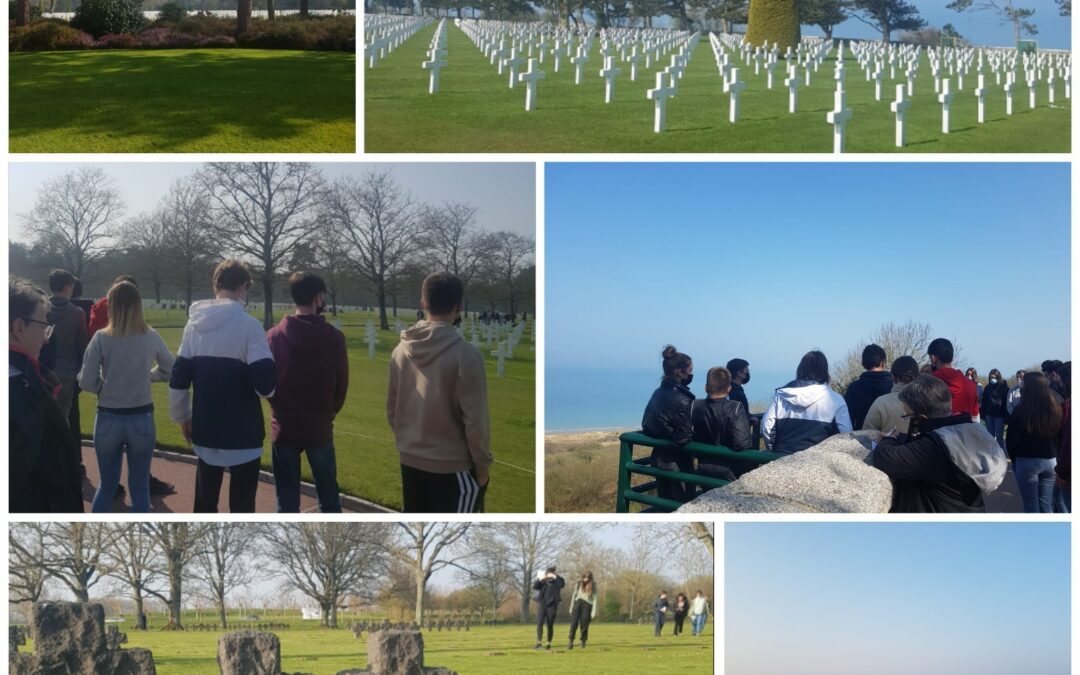 Visite de la Normandie pour des élèves de 3ème A/C/F