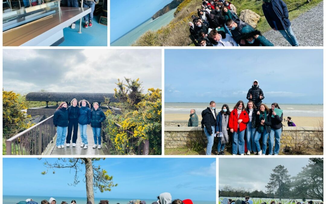 Les 3ème B/D/E/G découvrent la Normandie, à leur tour.